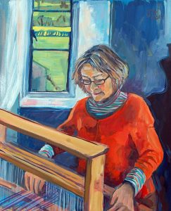 Polly Triggol at Loom a portrait by Juliet Harkness