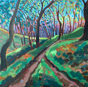 Path in Bincombe by Juliet Harkness
