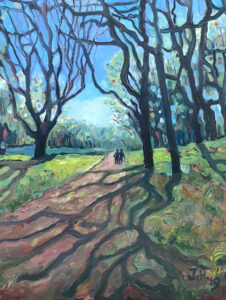 Walk in Great Wood by Juliet Harkness