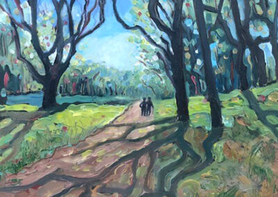 Walk in Great Wood by Juliet Harkness